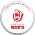 Siberia Super Slim Nicotine Pouches - ALL WHITE
